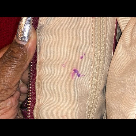 💖Coach Magenta & Tan Signature Handbag💖 - Picture 6 of 8